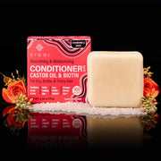 Castor Oil Conditioner Bar – Brittle & Dry Ends | VIORI